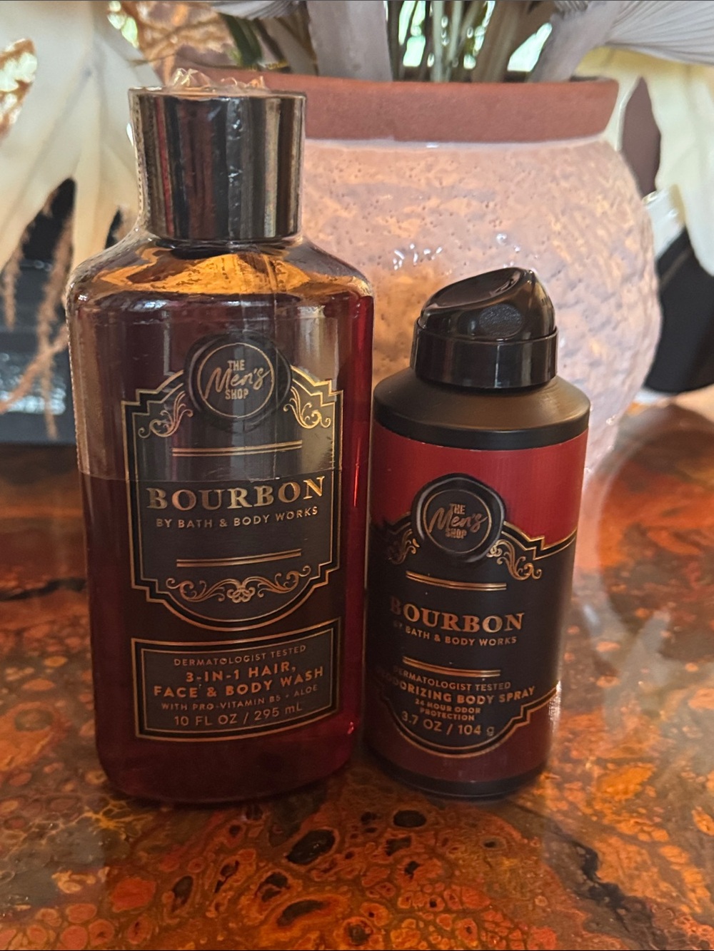 Bath & Body Works Bourbon Men’s Body Spray & Cleanser